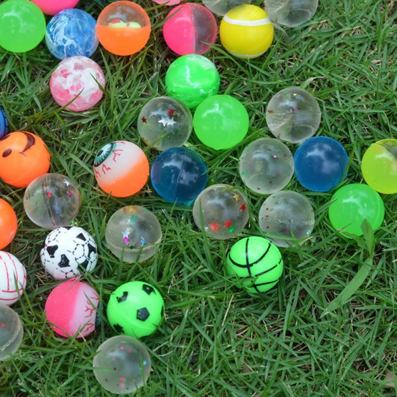 100 Solid Rubber Ball Jump Ball Bouncy Ball Jumping For Children Kids
