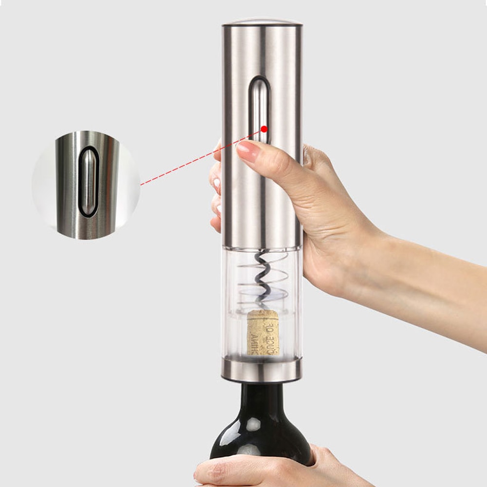 Automatic Wine Opener for Red Wine Foil Cutter Electric Red Wine Openers Jar Opener Kitchen Accessories Gadgets Bottle Opener