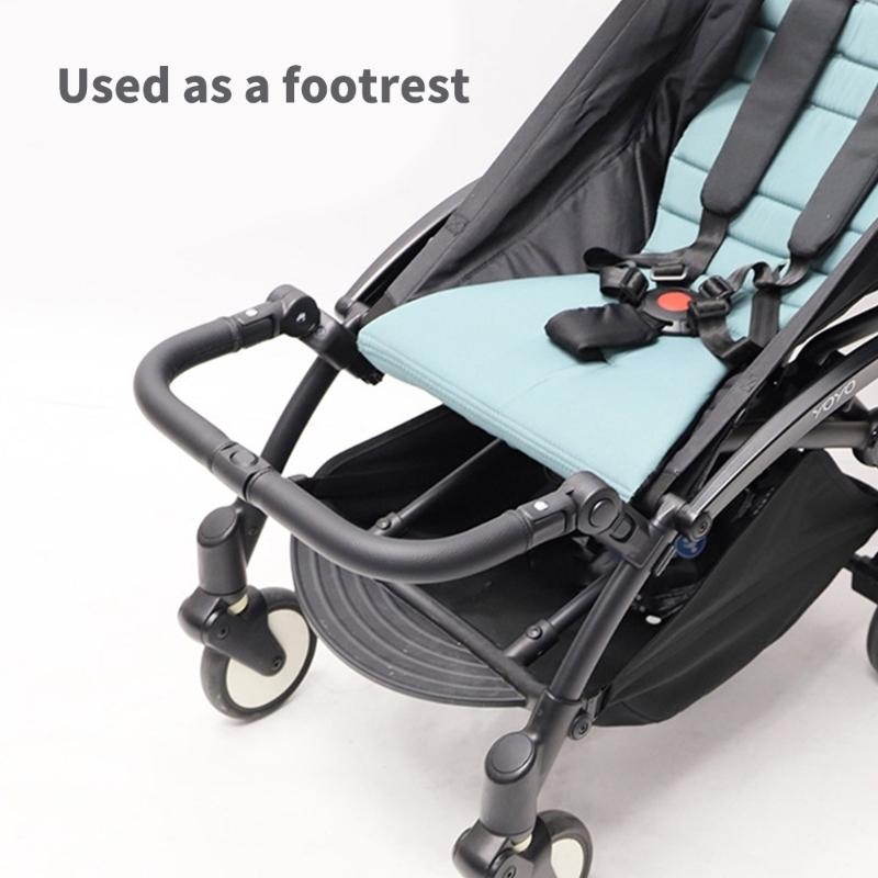 B03A Afneembare Handvat Vervanging Lat Kinderwagen Armsteun Universele Kinderwagens Bumper Bar Stuur Fit Meest Kinderwagen
