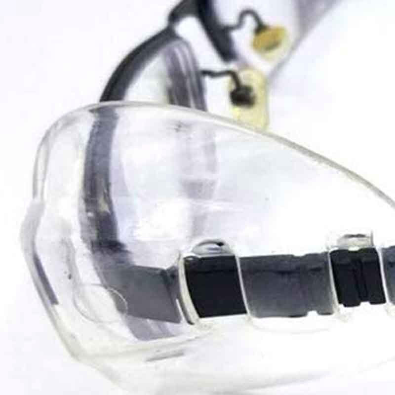 6 Pairs of Eye Side Shields, Glasses and One Transparent Side Shield-Suitable for Small and Medium Glasses