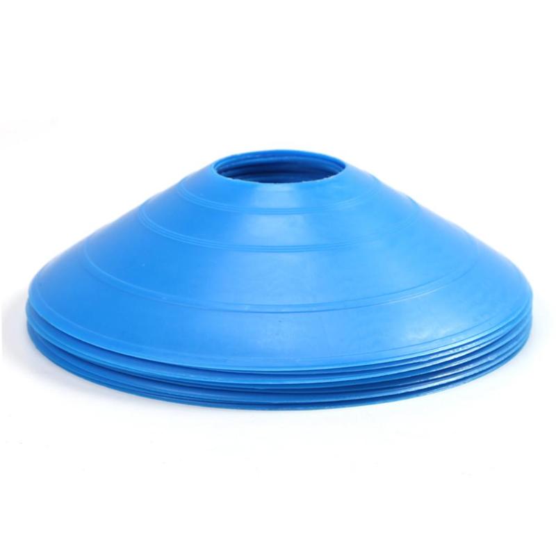 10 Stuks Beroep Training Disc Field Markering Coaching Training Tool Disc Kegels Voetbal Basketbal Snelheid Agility: Blauw