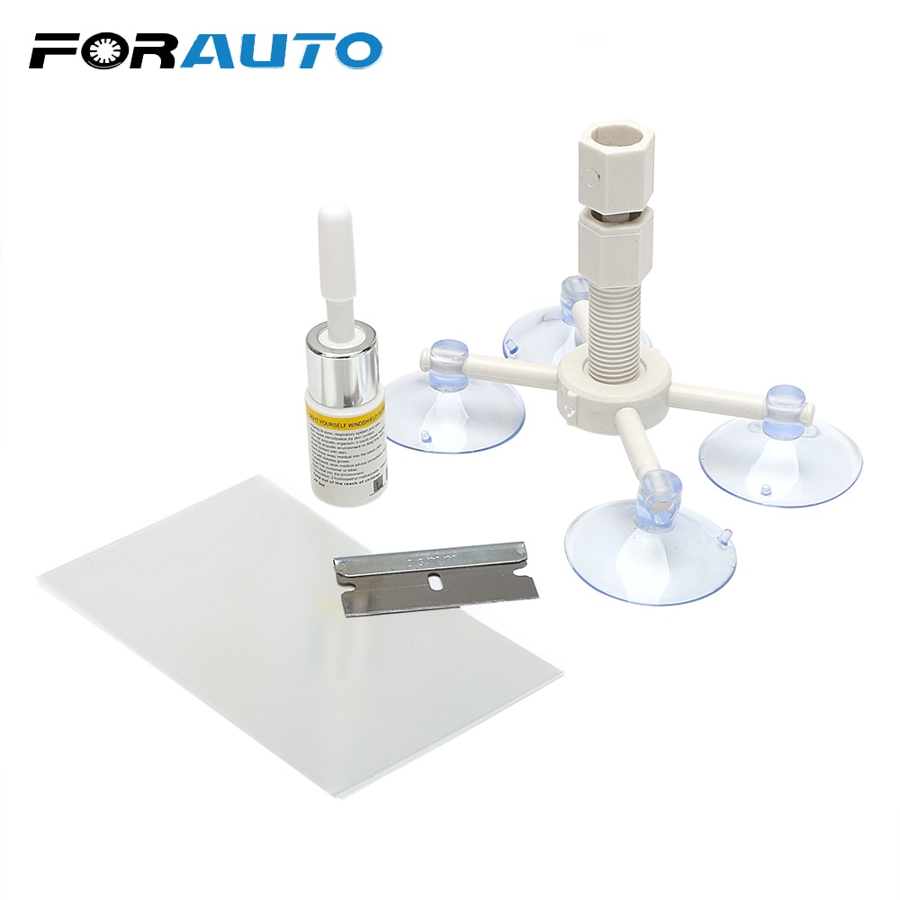 Forauto Auto Glas Reparatie Tool Voorruit Reparatie Kit Auto Onderhoud Sets Diy Auto Care Detailing Auto-Styling