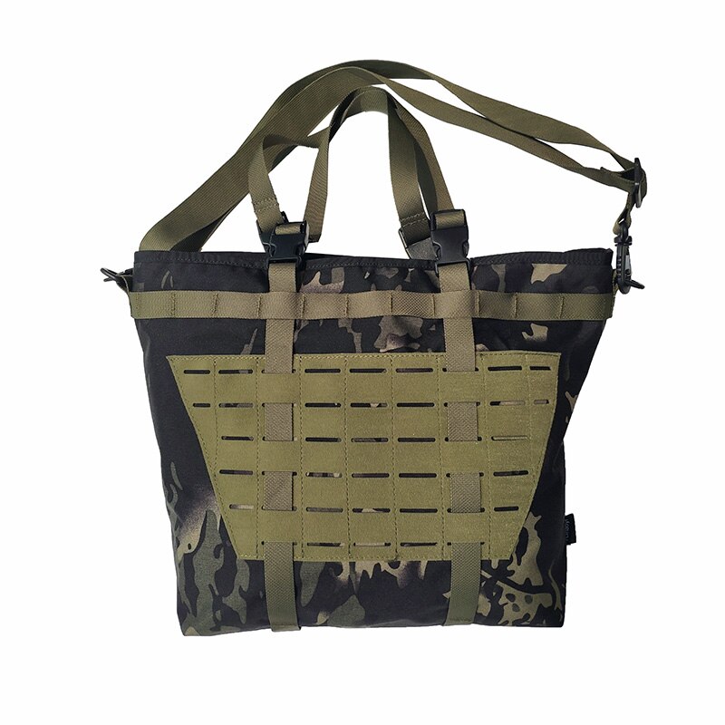 Bolsa de compras de red de para exteriores, bolso de un solo hombro, bolsa de almacenamiento de gran capacidad, tela Cordura DuPont: MCBKRG