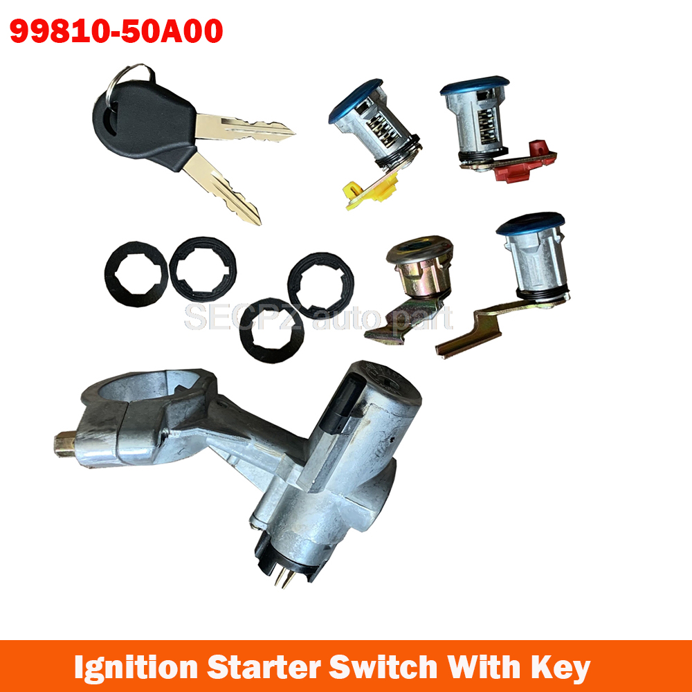 99810-50A00 Ignition Starter Switch With Key For Nissan For Patrol Gq Y60 1988-1998 Switch For Nissan Sentra B12 1986-ON