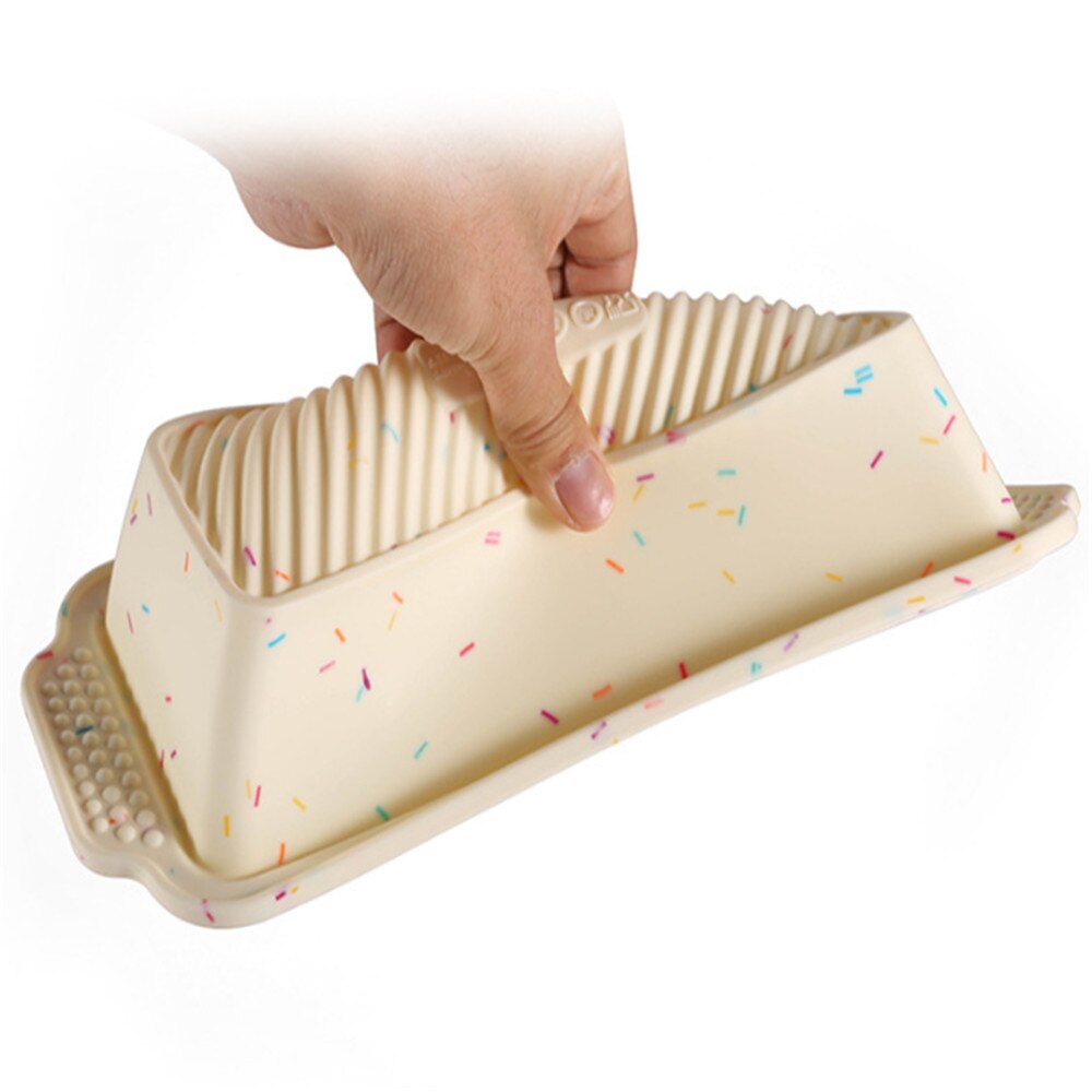 Siliconen bakvorm siliconen cakevormen toast broodvorm snoep taartgereedschap gebak siliconen mal diy rechthoek keuken bakgereedschap