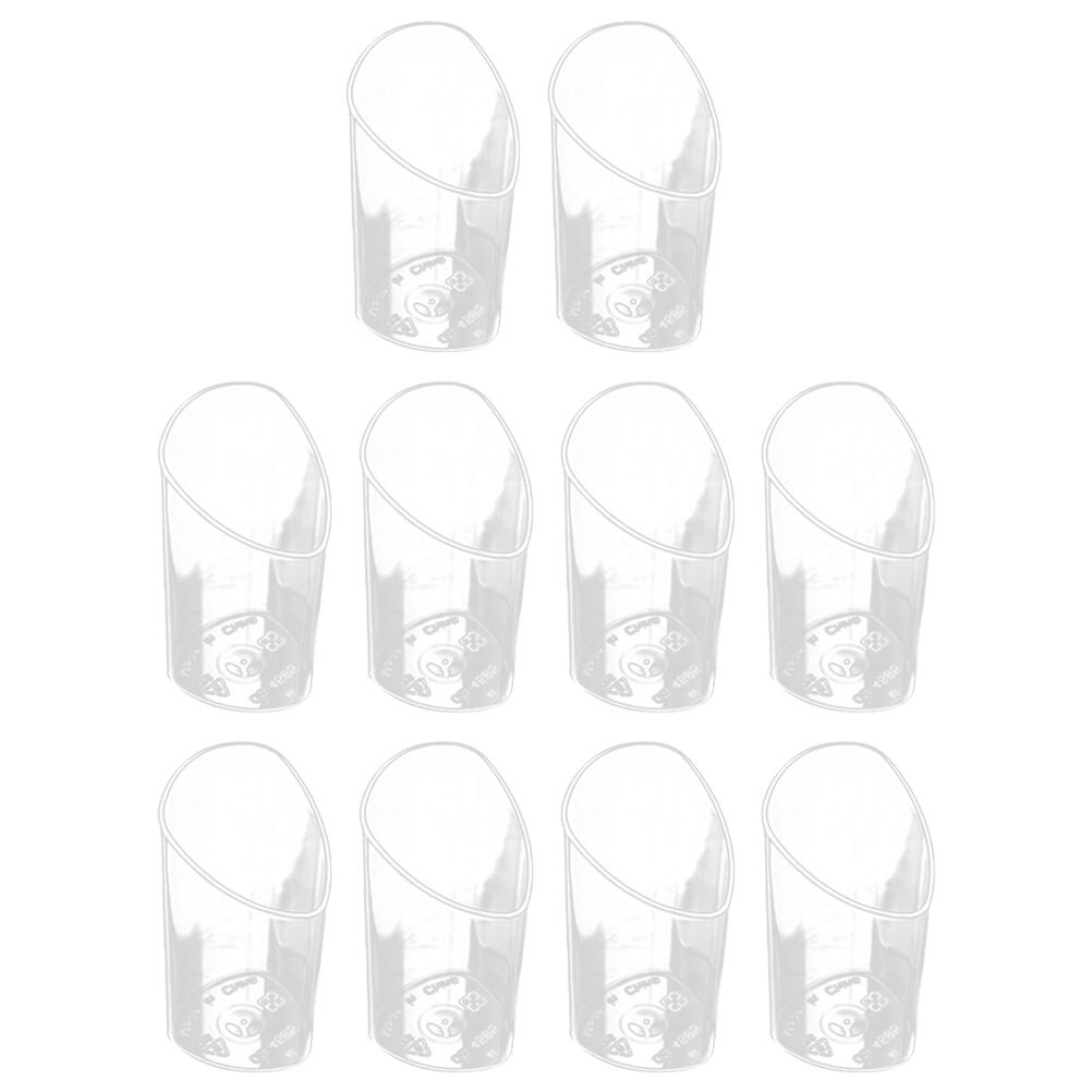 20pcs Chic Yogurt Dessert Cups Fruit Cups Storage Cups Kitchen Gadgets (White): Default Title