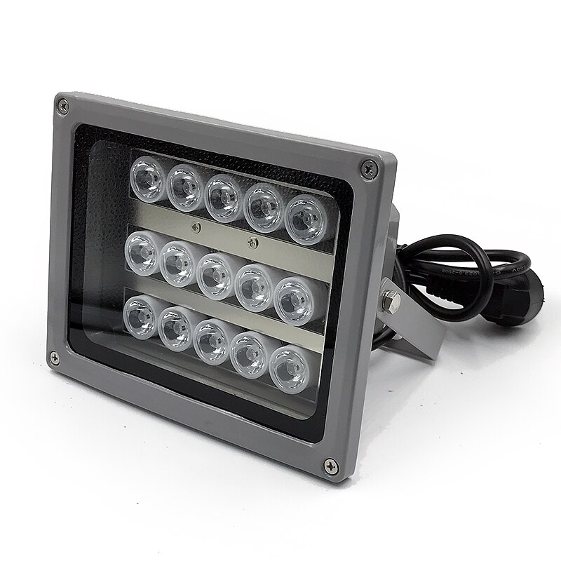 SMTSEC 15PCS LED 70m cctv high power light lamp white LED light Illuminator for cctv security camera system Night Vision SI-15W