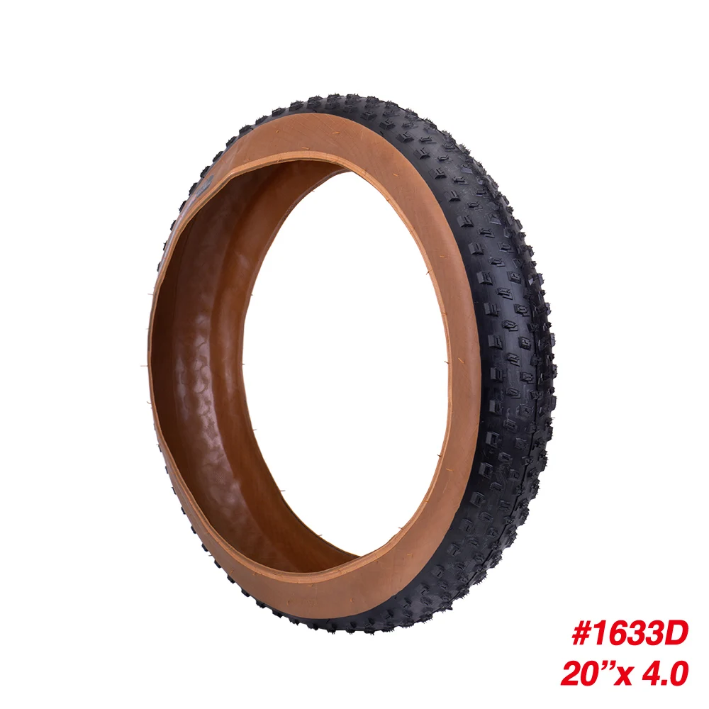 MTB Sand Beach Bike Tyre Durable Grippy 20x4.0 3.0 26x4.0 Snow Riding Fatboy Big Tire Extra Wide 60TPI Foldable CLINCHER: Red