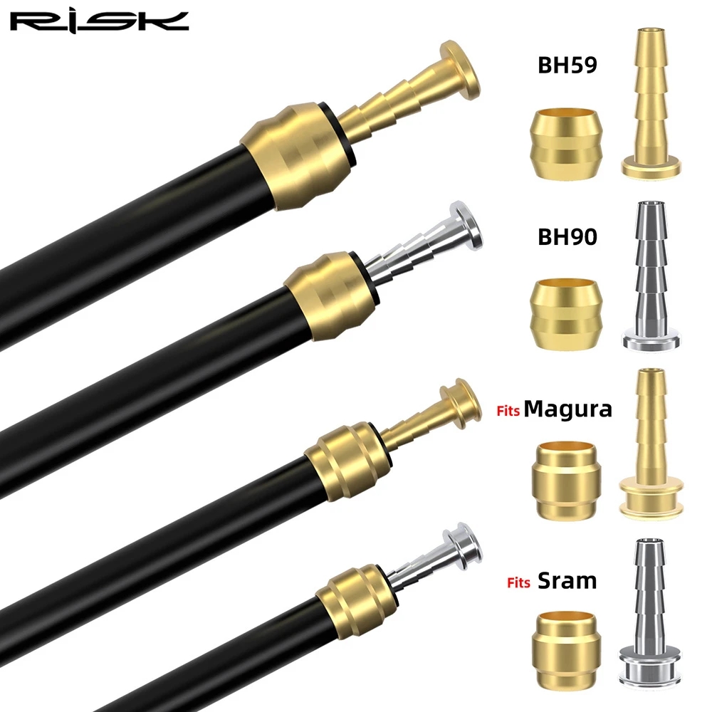 Aiguille d'huile pour vélo de montagne, tête d'olive pour Shimano BH59 BH90 SRAM MAGURA, Tube d'huile de frein à disque, accessoires de vélo