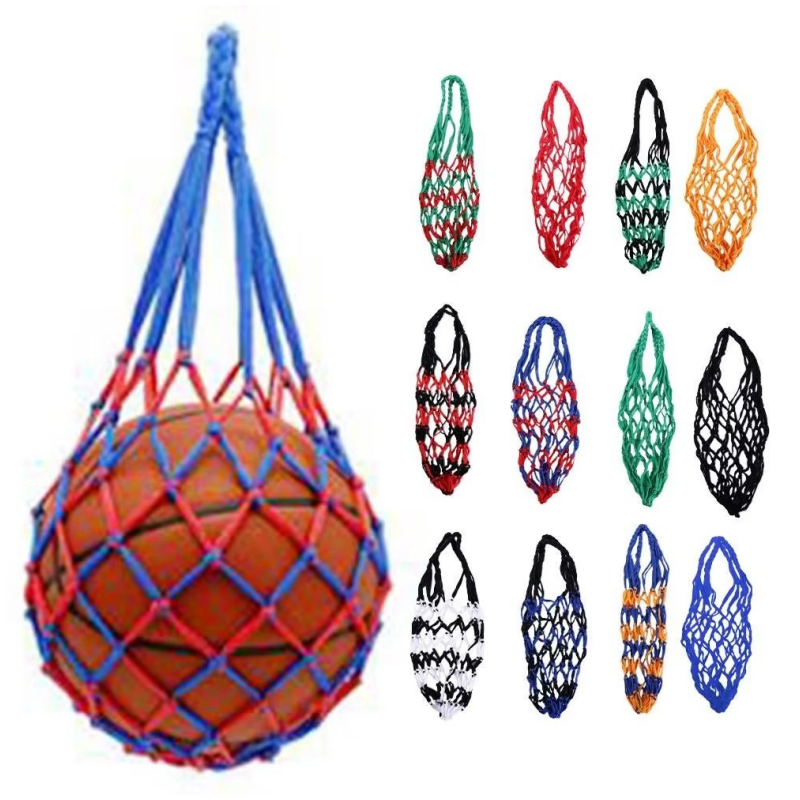 Nylon netz FußBall Volleyball Kordel zug Ball Aufbewahrung tasche Jugend FußBall Selbst Trainer kühne Aufbewahrung tasche FußBall zubehör