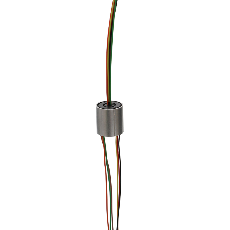 Anneau coulissant visuel pour poisson, 1 pièce, Dia.6/6.5/7.5mm 2/4/8/12CH 1A 2A, Joint rotatif conducteur pour cardan RC UAV PTZ: vert clair