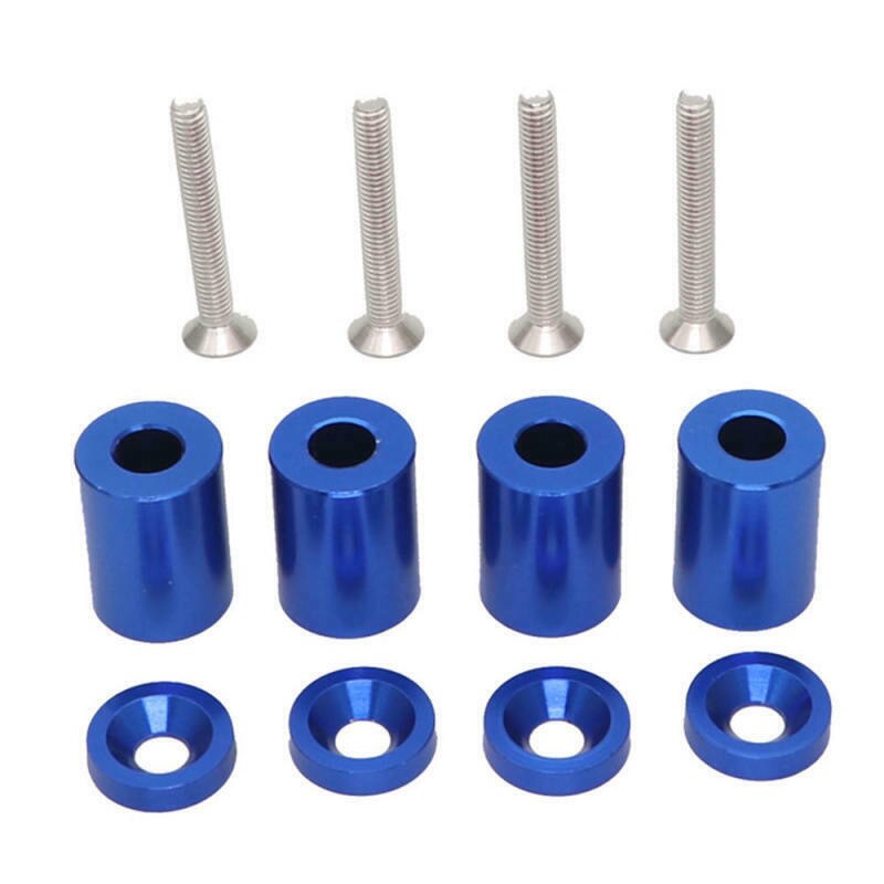 Hood Spacer Riser, Aluminium Motor Kap Ventilatie Spacer Riser Kit Voor 6 Mm Turbo Motor 4 Kleuren Beschikbaar: Blue