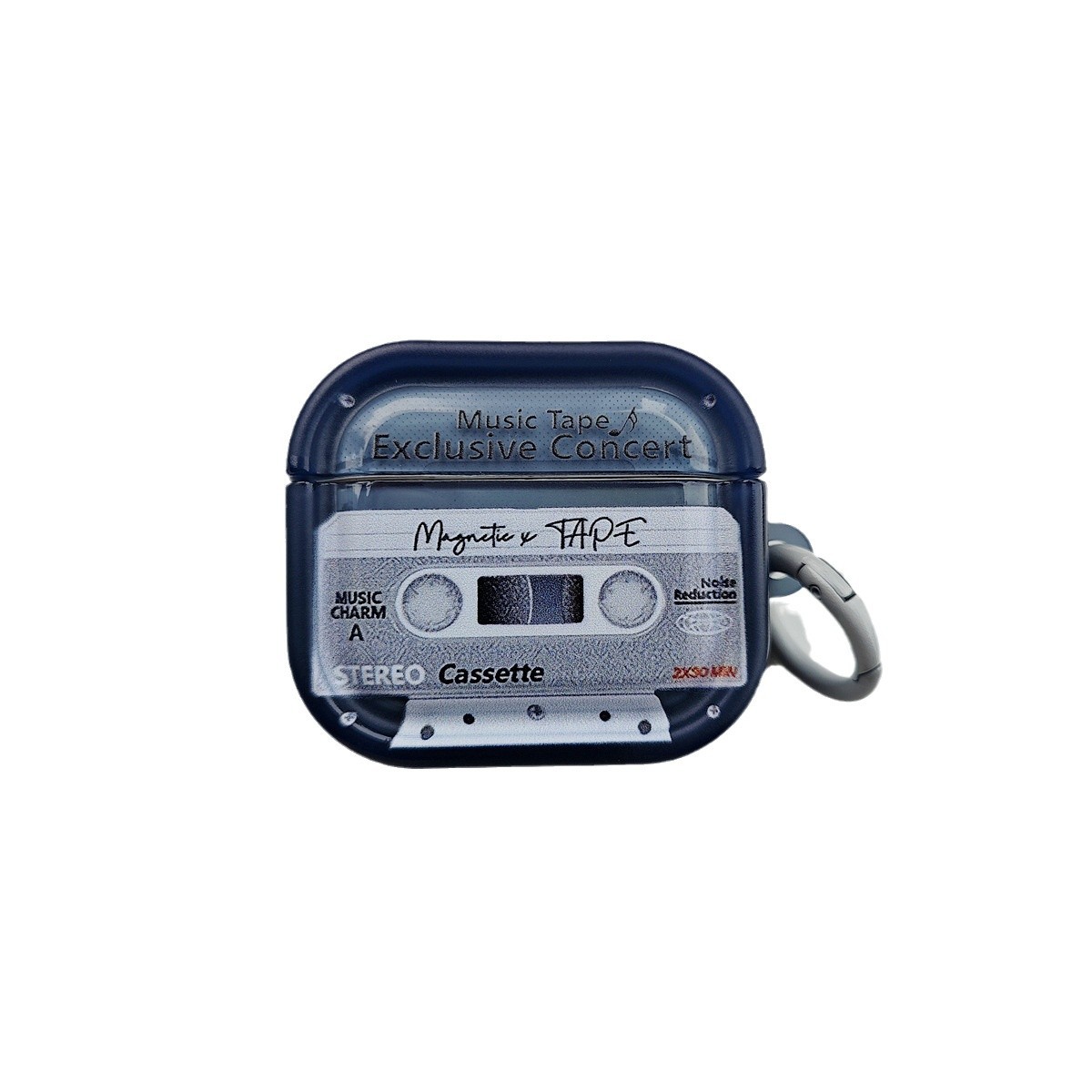 Retro Cassette AirPods Case Cover for 4th Gen 3rd Gen Pro 2 Shockproof Protective Anti-Scratch Anti Minimalist