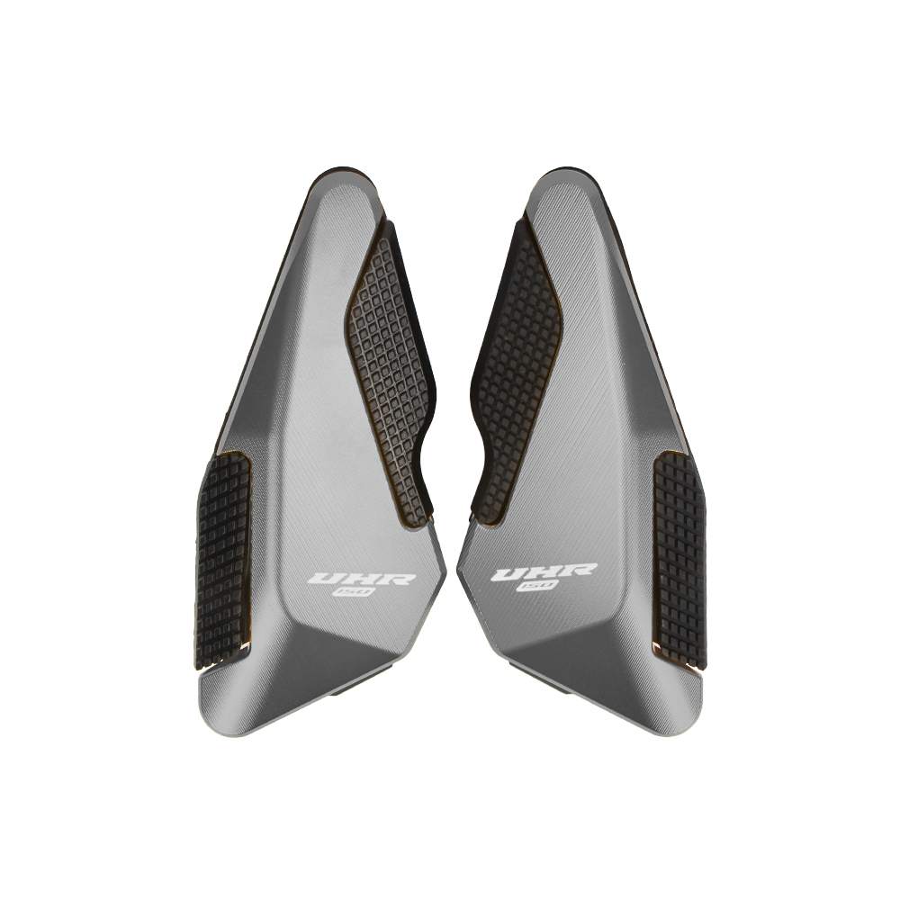 UHR 125 150 UFR Motorcycle Rear Passenger Footrest For Haojue UHR125 UHR150 UFR150 Footpegs Foot Rest Pegs Pedals Step Accessory: army green