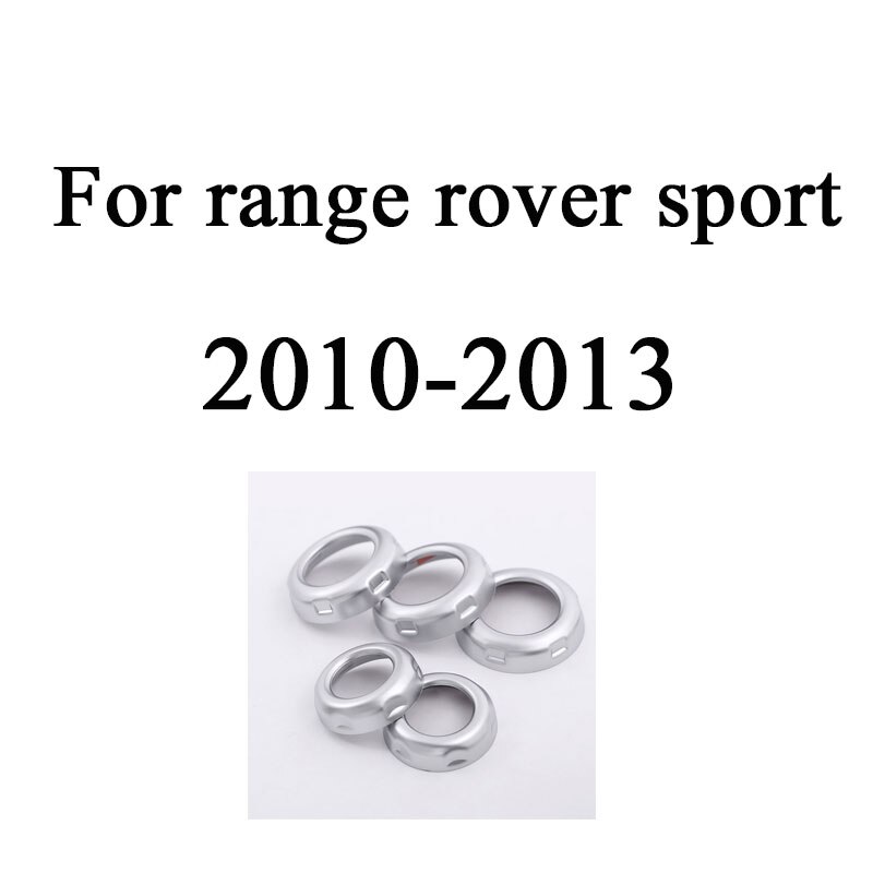 5pcs Chrome Volume and Air Conditioning Knobs Trim for Land Rover Discovery 4 LR4 Range Rover Sport Freelander 2 Car Accessories: For rangerover sport