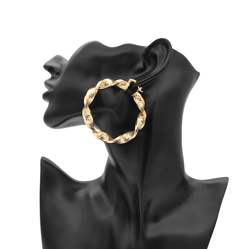 Luxe Trendy Hoop Oorbellen Voor Vrouwen Oorbellen Voor Gouden Ring Oorbellen Vrouwelijke Style Sieraden Bruiloft Accessoires