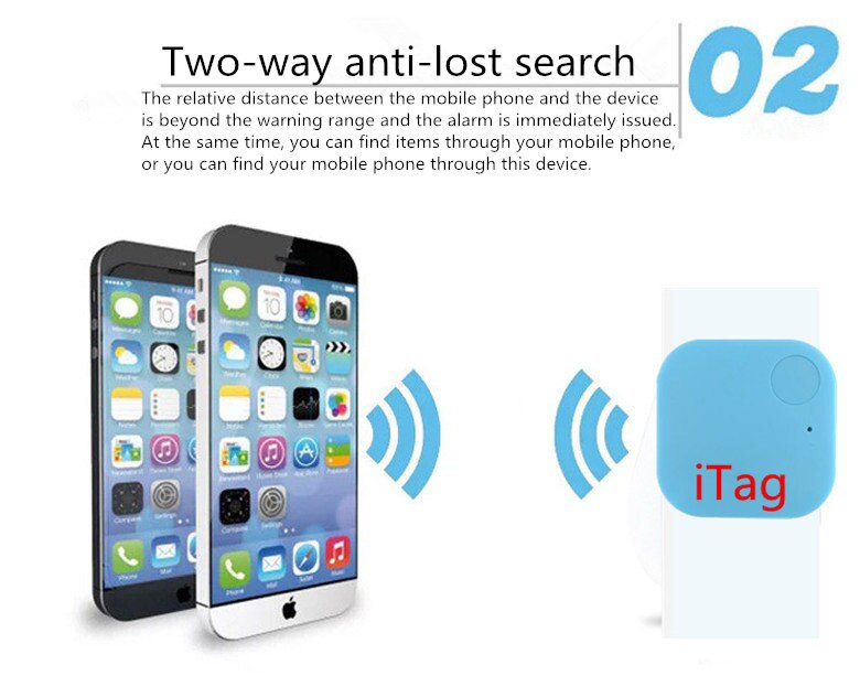 Slimme sleutelzoeker bluetooth tracer anti-verloren waterdichte portemonnee sleutels alarm locator realtime zoekapparaat apparatuur  ce1597-ce1602
