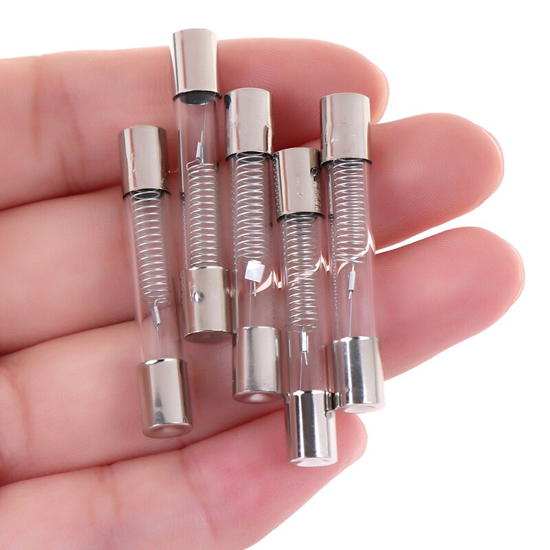 Fusible haute tension 0,65a 0,7a 0,75a 0,8a 0,9a 6x40mm | four à micro-ondes 5KV pratique, 10 pièces