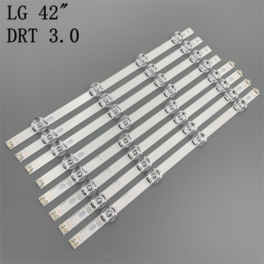 Led stripe for  lg 42 lb 5800 42 lb 5700 42 lf 5610 42 lb 550v innotek drt 3.0 42 a/b 6916l-1709b 6916l-1710b 1709a 1710a