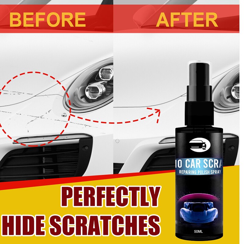 Sprøjter til maling af bilmaling fjerner og reparerer hurtigt ridser i biler, og genopretter glansbeskyttende belægning pleje af bilmaling