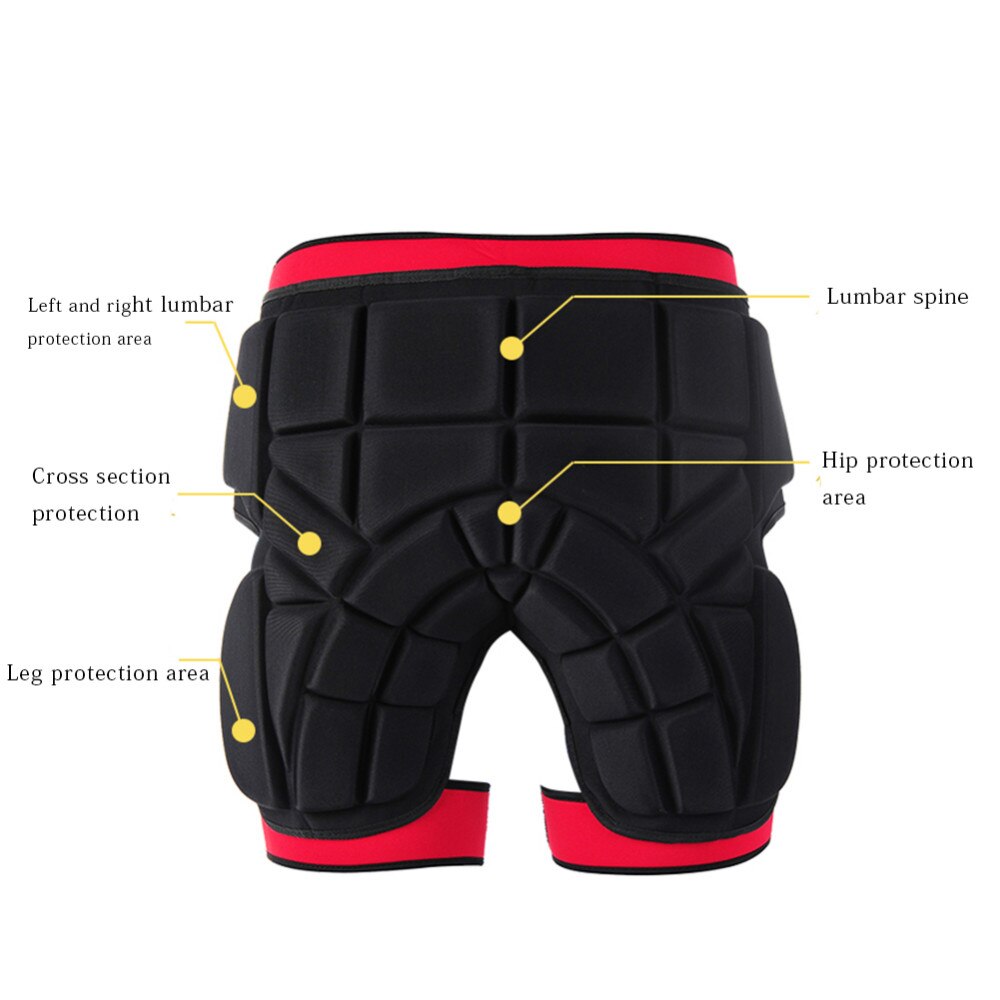 Short rembourré pour hommes et femmes, Protection des hanches, Protection des fesses, patins de Ski, Protection des rouleaux, pour Snowboard