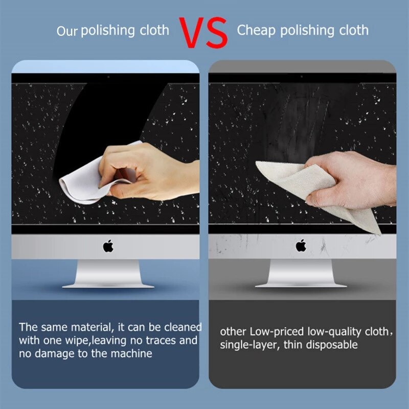 Chiffon de polissage pour Apple iphone 1:1, Nano Texture, pour écran de montre Apple iPad Mac iPod Pro