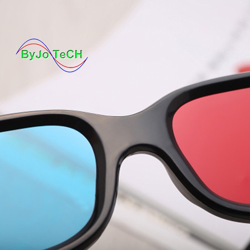 ByJoTeCH Computer 3D gläser/3D rot und blau brille/Webcasts computer rot blau stereoskopischen