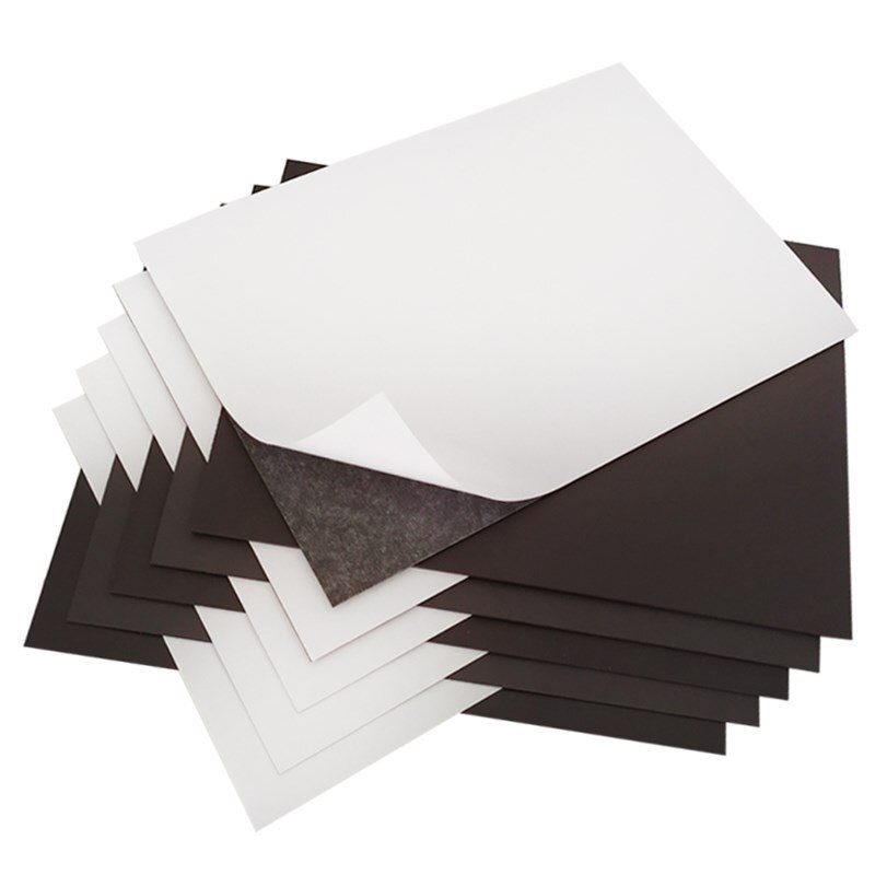 Feuille magnétique A4 pour réfrigérateur, photos et images, tampon magnétique noir pour la technologie des matrices de découpe 0.3/0.5/1/2mm.