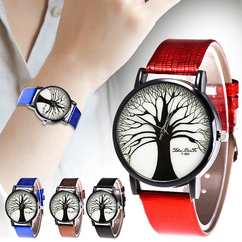 Mode Quartz Horloge Heren Vrouwen Paar Elektronische Horloge Boom met PU Wrist Strap LL @ 17