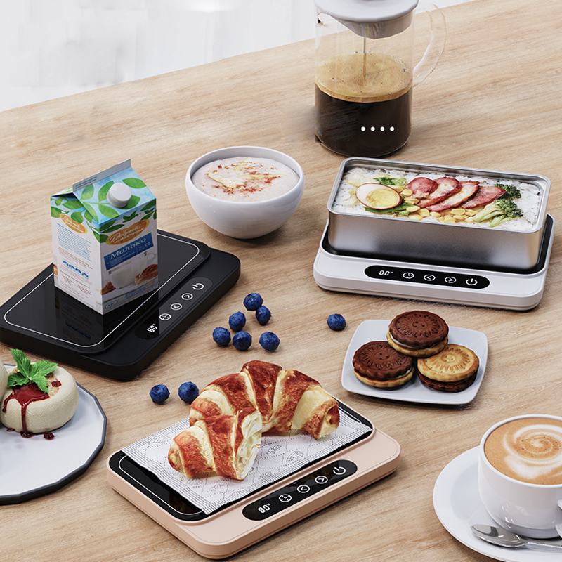 50W Kopverwarmer Mokverwarmer Elektrische kookplaat 9 versnellingen Temperatuurverwarmer Coaster Verwarming Lunchbox Melk Koffie Thuiskantoor 220V