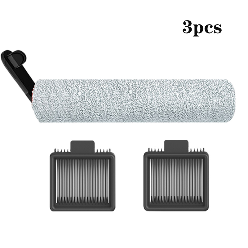 For Dreame H12 Pro / H12 Plus / H12 Core Soft Brush Spare Parts Wet Dry Vacuum Cleaner Roller Hepa Filter Accessories: Orange