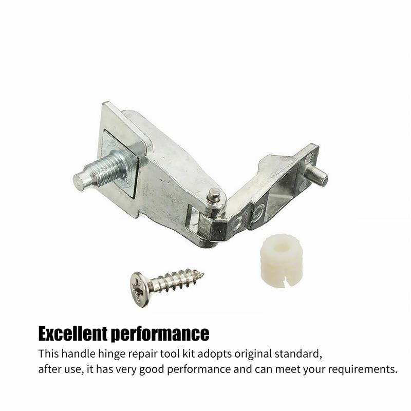 1Pc Duurzaam Vervanging Voor Fiat 500 Deurklink Scharnier Reparatie Kit Driver Passagierszijde Auto Accessoires