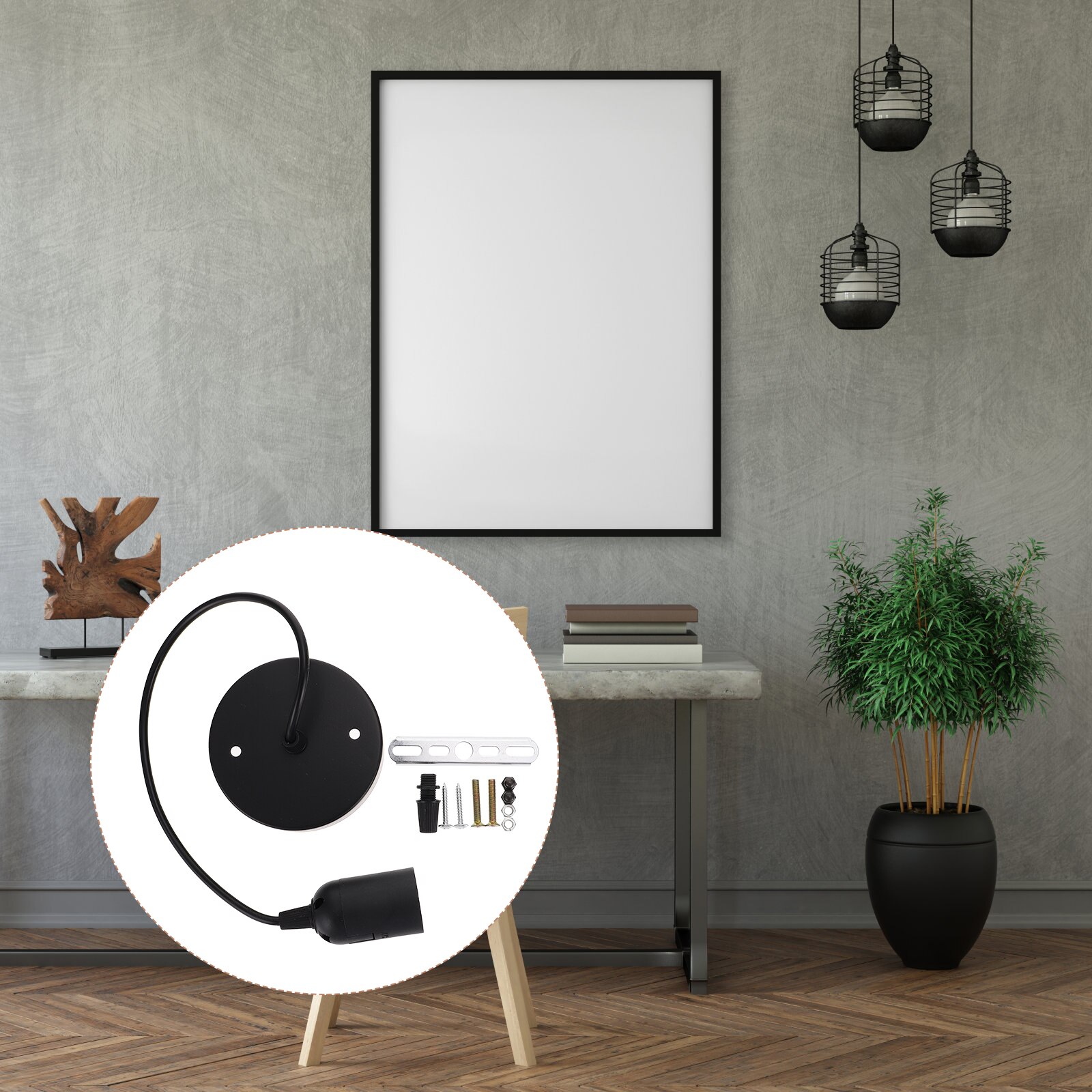 Pure Nola LED plafondlamp 2-lamps wit