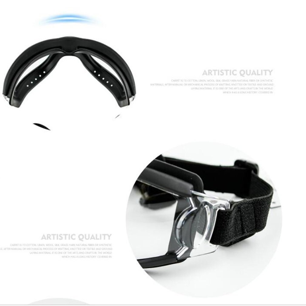 Lunettes De Soleil Pour Chien - Protection UV Et Coupe-vent, Réglables, Pour Chiens De Grande Taille