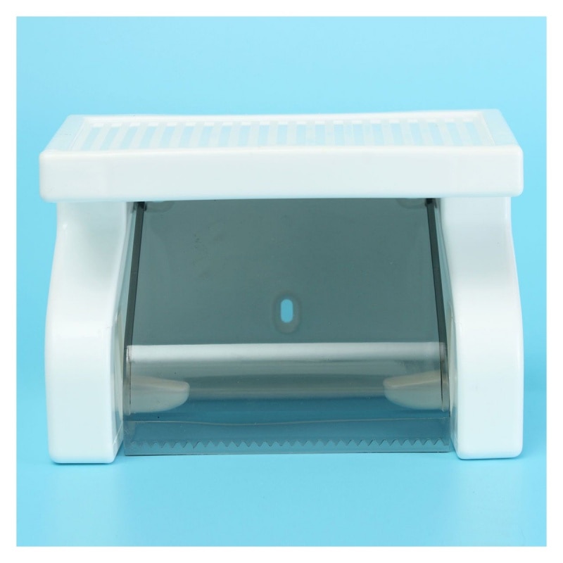 Porte-papier hygiénique étanche, support pour rouleau de papier hygiénique avec étagère pour salle de bain