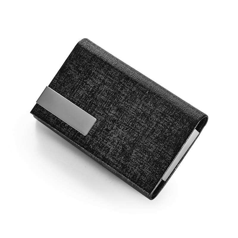 EZONE 1pc moda wizytownik na karty biznesowe dla mężczyzn 9.5*6.5cm metalowe etui na wizytówki karta bankowa Box etui na karty kredytowe wysoka jakość