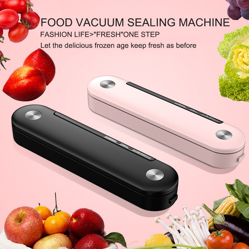 Vacuümmachine voor voedsel, vacuümsealer, voedselverpakkingsmachine, automatische sealmachine voor thuis, keukenvershoudmachine