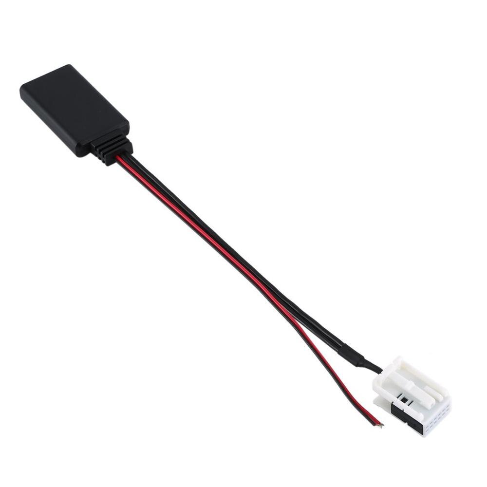 Pour BMW E60 04-10 E63 E64 E61 Auto 12Pin sans fil Bluetooth Module Radio stéréo AUX-IN Aux câble adaptateur