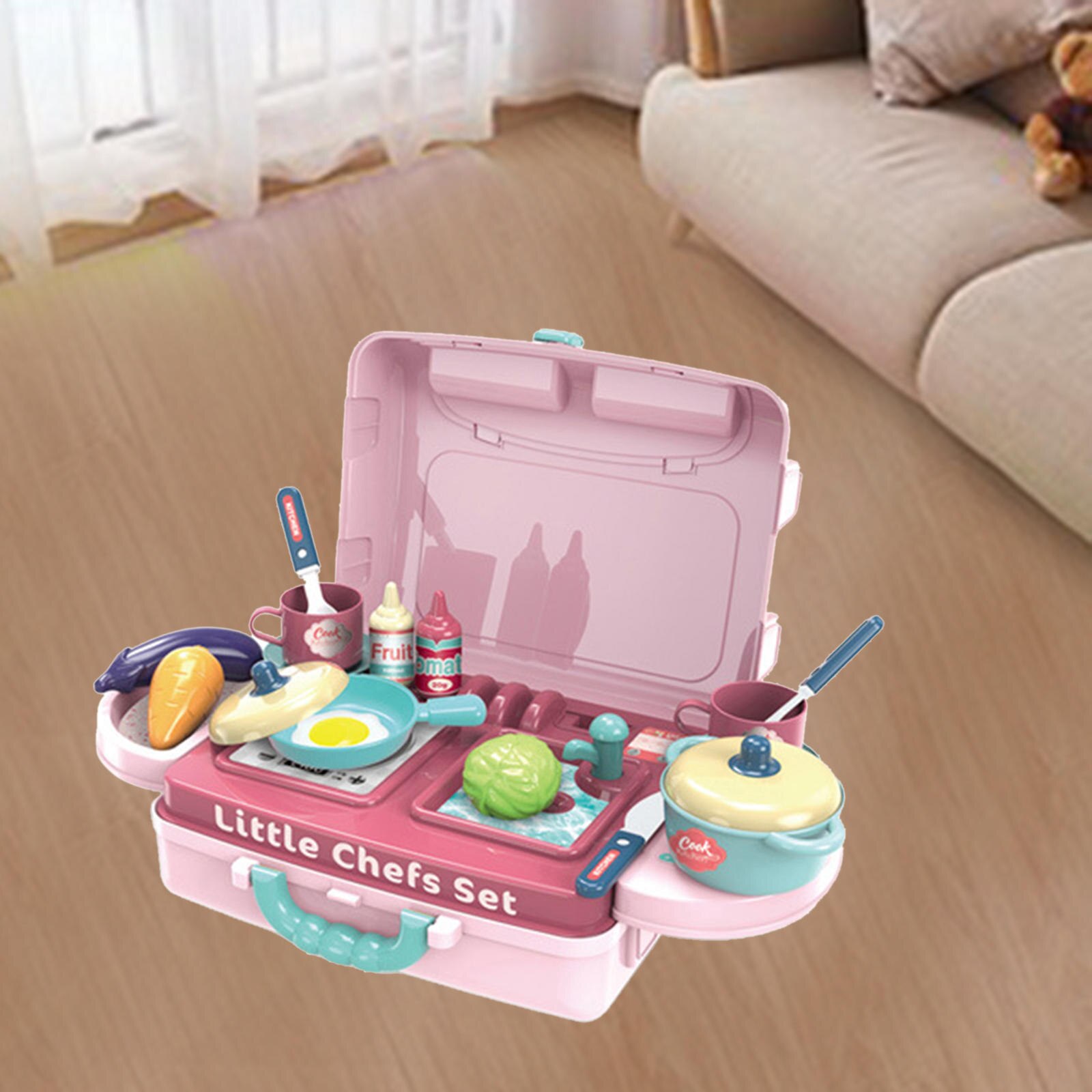 1 Set Children Pretend Play for Christmas Family Party Girls: Kitchen for Girls