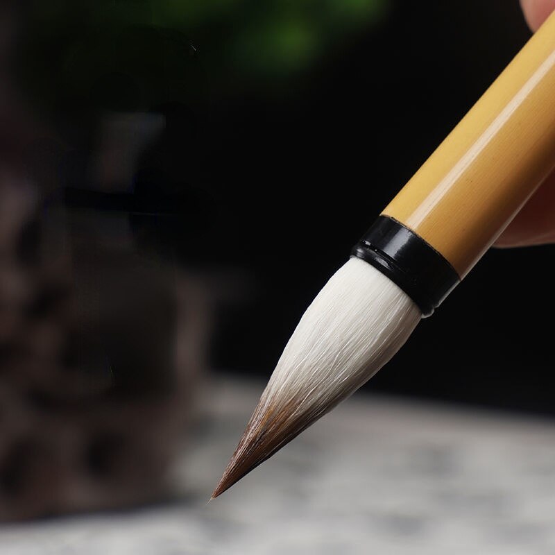 Regular Script Calligraphy Brush Set Multiple Hair Professional Writing Brush Pen Chinese Calligraphy Copy Scriptures Brush Pen