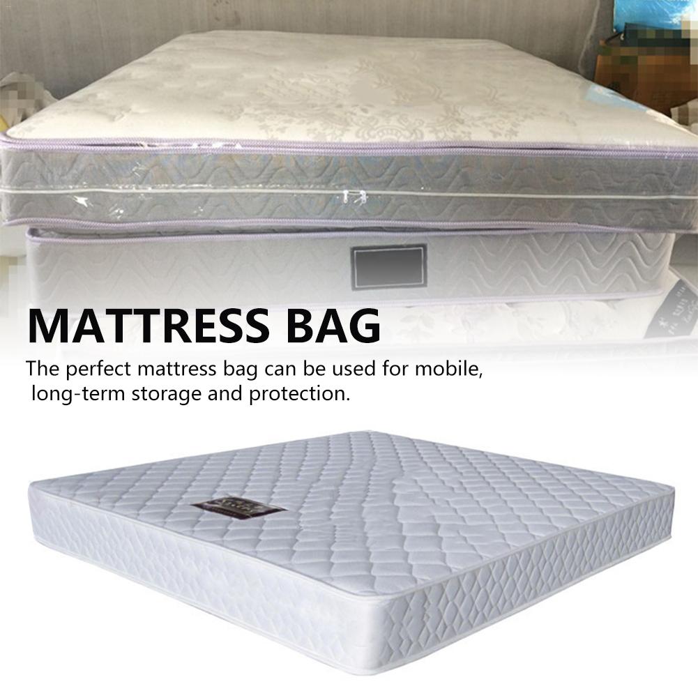 Matras Bescherming Tas Herbruikbare Matras Tas Beweegbare Waterdicht stofdicht Plastic Matras Opbergtas Met Rits