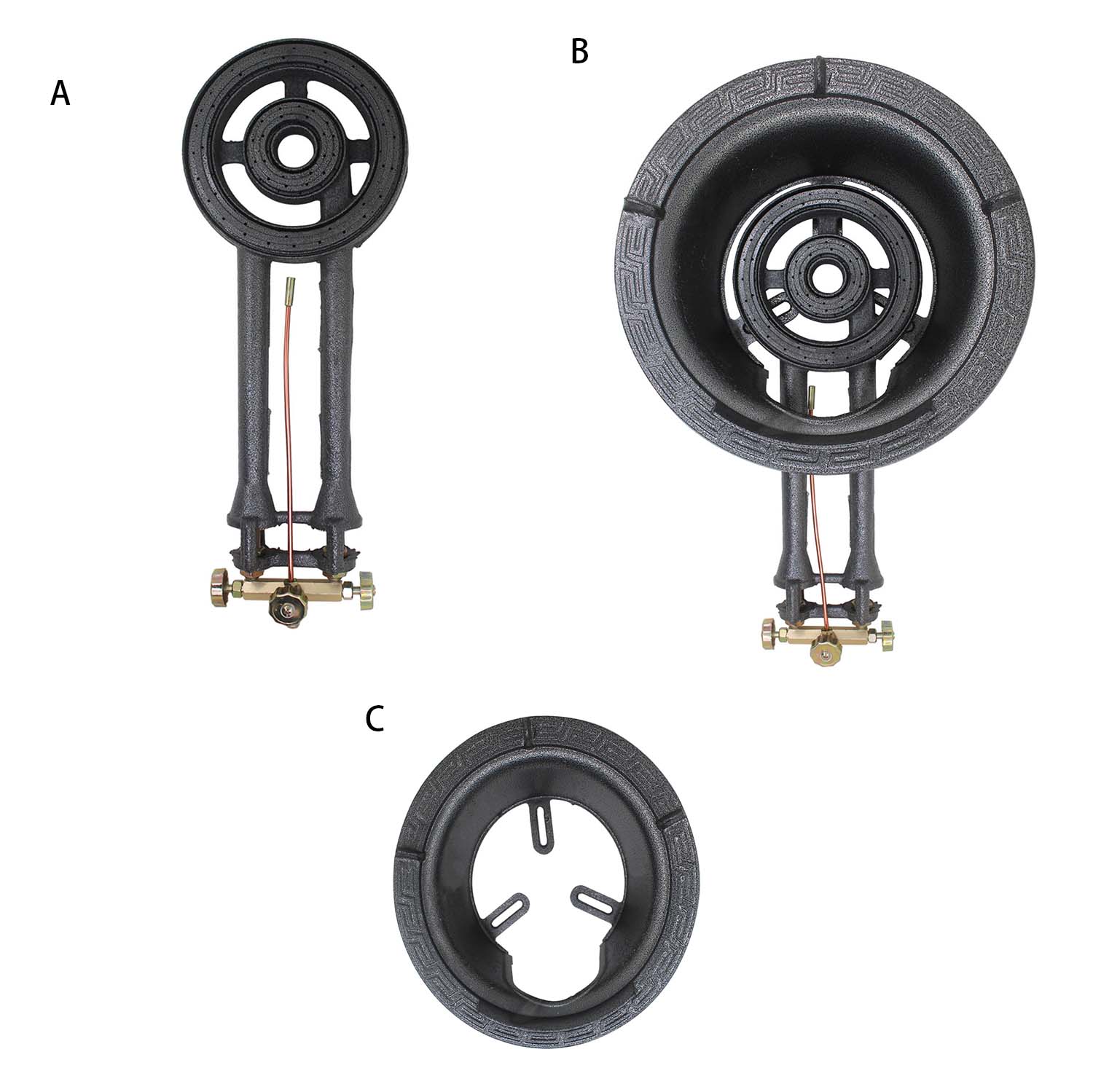 Cast Iron Burner for stove natural gas liquefied kitchen propane portable gas jet burner stove oven stove
