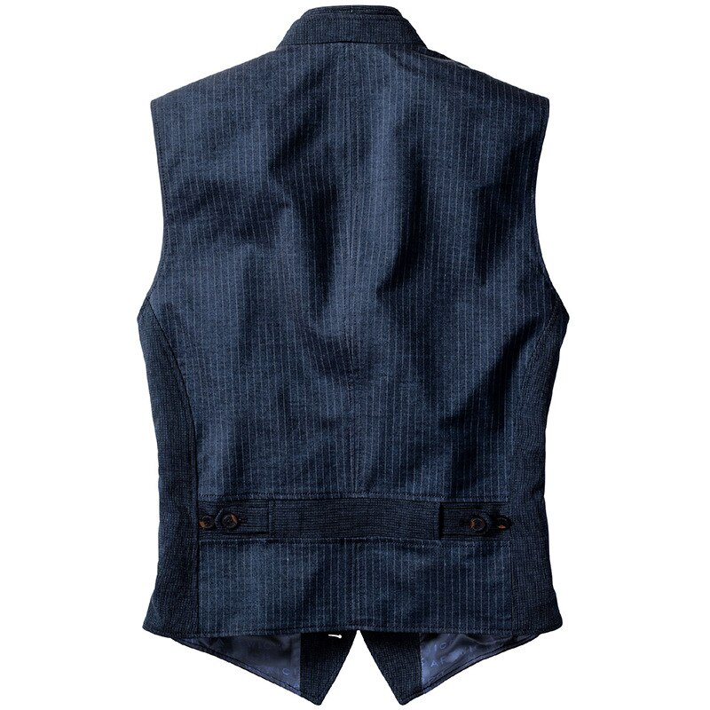 Colete de colete de couro masculino colete de colete de couro masculino colete de couro fino