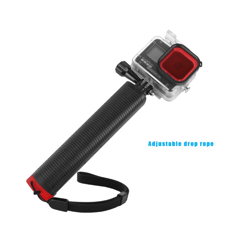 Actie Camera Waterdichte Drijvende Handvat Water Sport Pole Duiken Stick Compatibel Met Gopro Insta360 Handheld Selfie Sticks