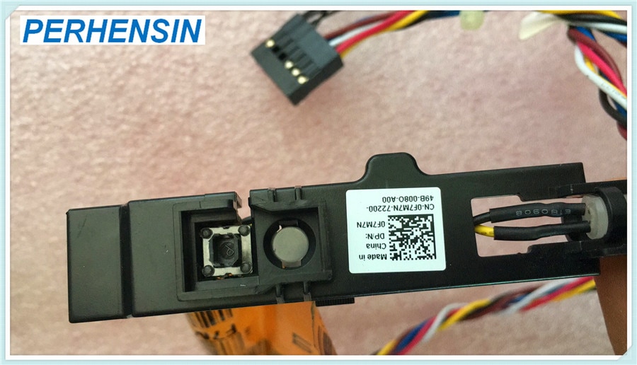 FOR Dell FOR XPS 8300 8500 8700 Switch cable power button indicator F7M7N 0F7M7N