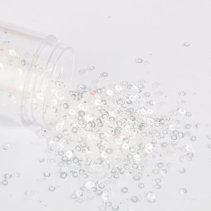 10 G/pak 2Mmtrans Platte Ronde Losse Pailletten Pailetten Naaien Wedding Craft Vrouwen Kledingstukken Diy Accessoires Beschikbaar Sequin Trim