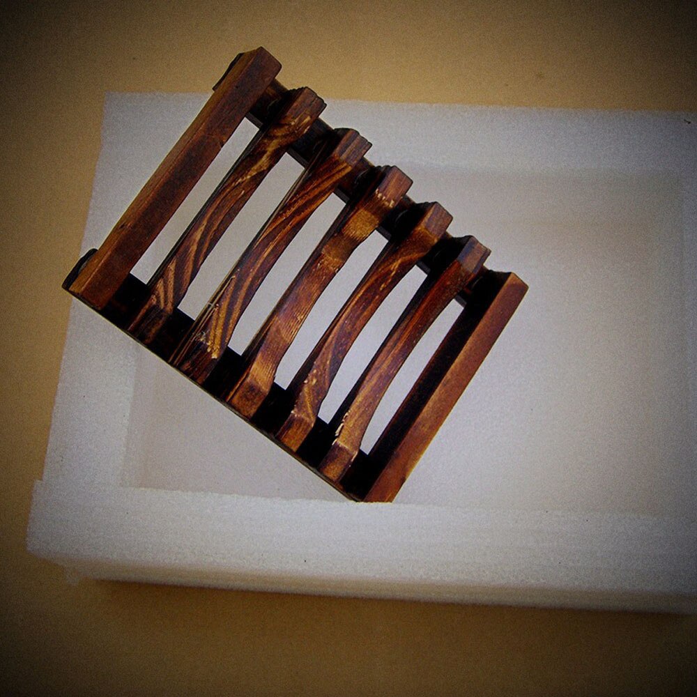 Estuche protector de jabón de madera para baño, 2 unidades, cubierta para fregadero, bañera, plato de ducha