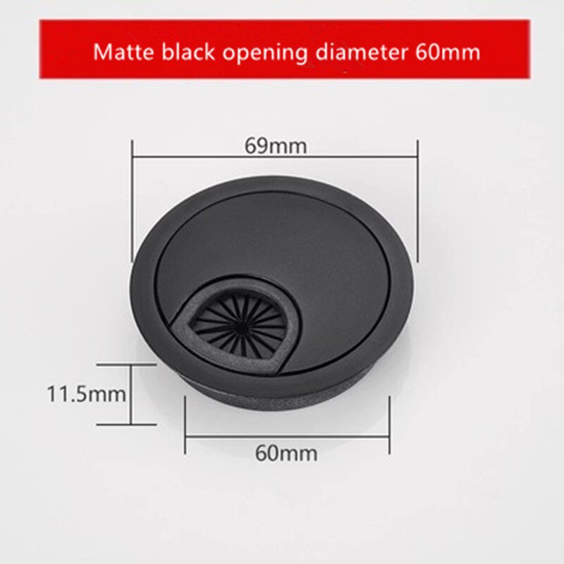 Dator bord linje hål lock gänghål metall gänga låda zink legering tråd låda 50/53/60/80mm gänga hål: Transparent