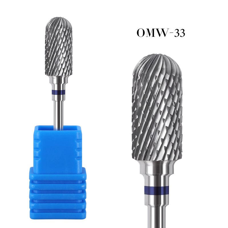 1PC foret à ongles carbure rotatif fraise manucure Machine électrique perceuse à ongles pédicure fraises Gel dissolvant Nail Art outil: 33