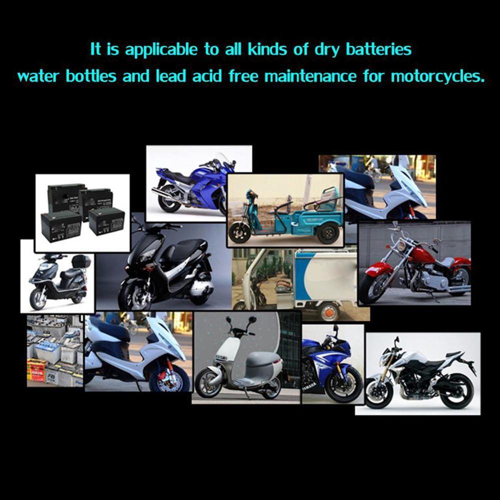12.2CmX4CMX8.1CM Motorcycle Battery Charger 12V Battery Charger 2A Charger Battery Universal Charger K2Q6